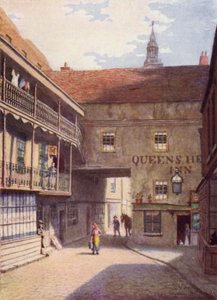 Queens Head Inn, Southwark, 1883
