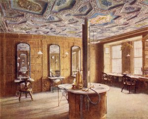 Zimmer im Inner Temple Gate-house, 1899