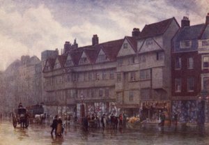 Staple Inn, Holborn, 1884