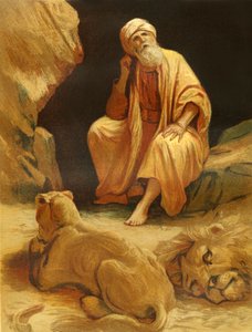 Daniel in der Löwengrube von Philip Richard Morris