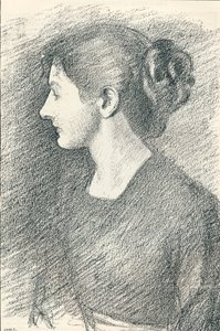 Porträt von Miss Emma Froude, um 1893 von Philip Wilson Steer