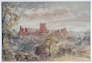 Richmond Castle, Yorkshire von Philip Wilson Steer