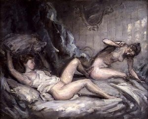 Das Kissenkampf von Philip Wilson Steer