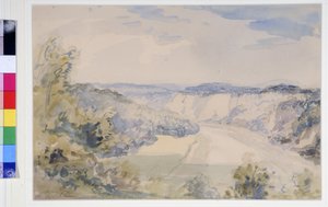 Der Wye oberhalb von Chepstow, ca. 1905 von Philip Wilson Steer