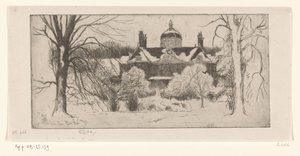 Huis ten Bosch im Schnee
