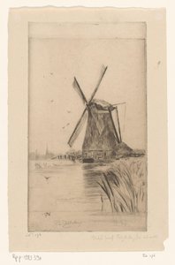 Mühle in der Landschaft