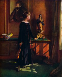 Lucy de Laszlo, die Frau des Künstlers, 1919 von Philip de László