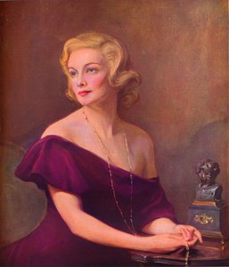 Porträt von Madeleine Carroll, 1935, 1936 von Philip de László