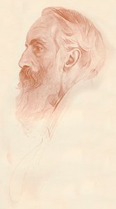 Profilstudie, um 1921