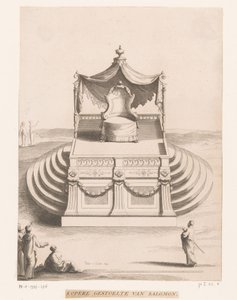 Kupferner Thron von Salomon von Philip van Gunst