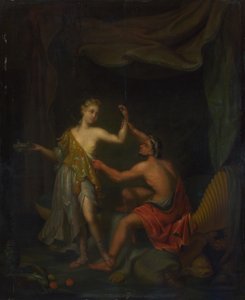 Die Vergewaltigung von Tamar durch Amnon, nach 1718 von Philip van Santvoort