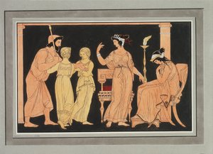 Thetis bestellt bei Hephaistos Waffen für Achill von Philipp Veit