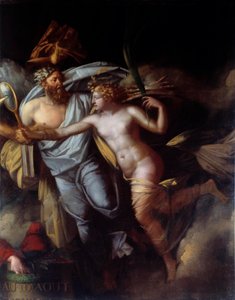 Französische Revolution: „Der Triumph des französischen Volkes am 10. August“ Allegorie des Tages des 10. August