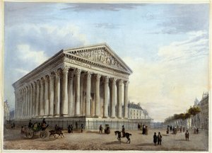 Eglise de la Madeleine - in "Promenade dans Paris et ses environs" von Jacottet et Benoist, Paris von Philippe Benoist