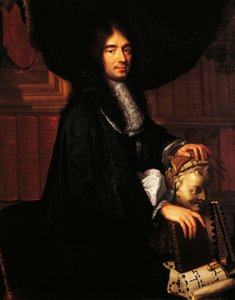 Porträt von Charles Perrault von Philippe Lallemand