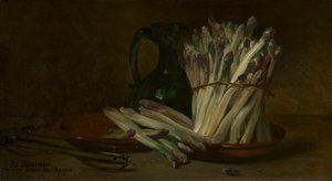 Stillleben mit Spargel