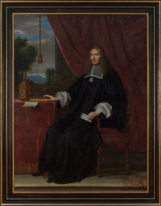 Bildnis eines Herren Le Camus in Amtstracht von Philippe de Champaigne