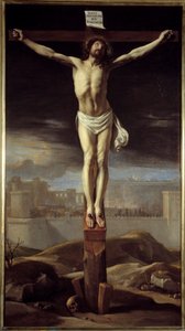 Christus am Kreuz. Gemälde von Philippe De Champaigne (1602-1674) von Philippe de Champaigne