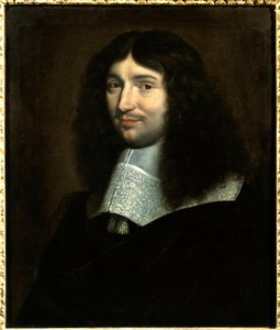 Porträt von Jean Baptiste (Jean-Baptiste) Colbert (1619-1683), Finanzintendant von Ludwig XIV. Reims, Musée des Beaux Arts. Erwähnung muss gemacht werden: Reims, Musée des Beaux Arts