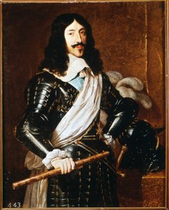 Porträt von Ludwig XIII. (1601-1643) von Philippe de Champaigne, Prado Museum, Madrid