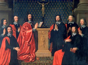 Der Prévôt des Marchands und die Échevins der Stadt Paris, 1648 von Philippe de Champaigne
