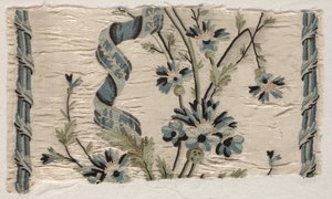Zwei Stickereien, 1723-1774