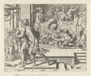 Absaloms Rache von Philips Galle