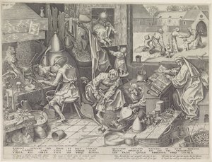 Alchemist von Philips Galle