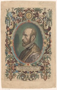 Porträt von Abraham Ortelius von Philips Galle
