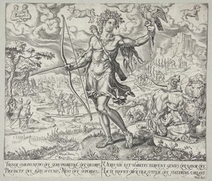 Frühling von Philips Galle