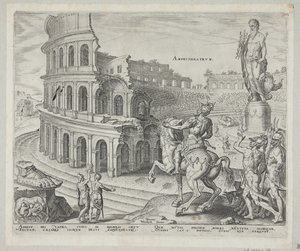 Das Kolosseum in Rom von Philips Galle
