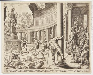 Die Zerstörung des Tempels von Ashtoreth, Chemosh und Milcom