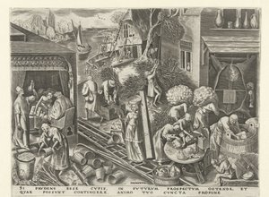 Vorsicht (Die sieben Tugenden) von Philips Galle