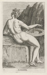 Wassernymphe Aganippe