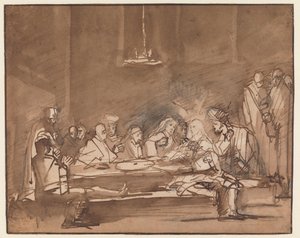 Das letzte Abendmahl von Philips Koninck