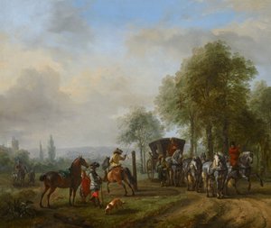 Die Fahrschule von Philips Wouwerman