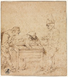 Die Tric-Trac-Spieler von Philips de Koninck