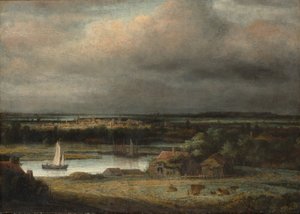 Weite Flusslandschaft von Phillips de Koninck