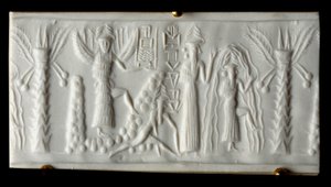 Phönizische Zivilisation: Wassergott, genannt Siegel von 