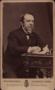Porträt des Komponisten Michael William Balfe 1808-1870