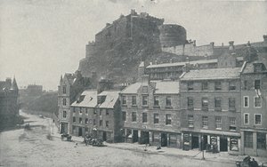 Edinburgh Castle, 1910 von Photochrom Co Ltd of London