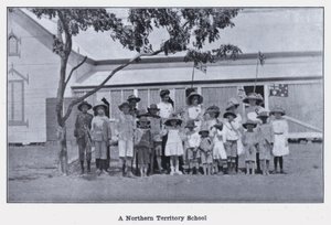Eine Schule im Northern Territory von Photographer Australian