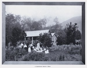 Das Haus eines Siedlers in Queensland