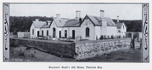 Benjamin Boyds altes Zuhause, Twofold Bay von Photographer Australian