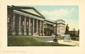 Melbourne Öffentliche Bibliothek, Victoria, Australien