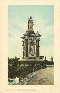 Queen Victoria Memorial, Melbourne, Victoria, Australien von Photographer Australian