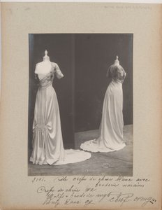 Albumseite: House of Worth, Ballkleid