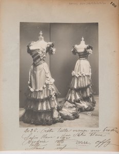 Albumseite: House of Worth, Ballkleid
