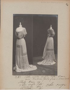 Albumseite: House of Worth, Ballkleid von Photographer French