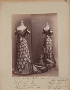Albumseite: House of Worth, Ballkleid